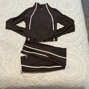 Athletes Brown Atheltic Set